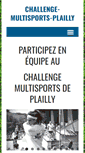 Mobile Screenshot of challenge-multisports-plailly.com